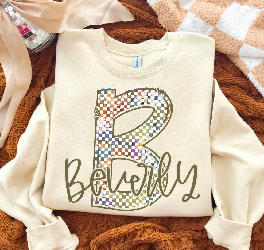 AUTUMN CHECK ALPHABET