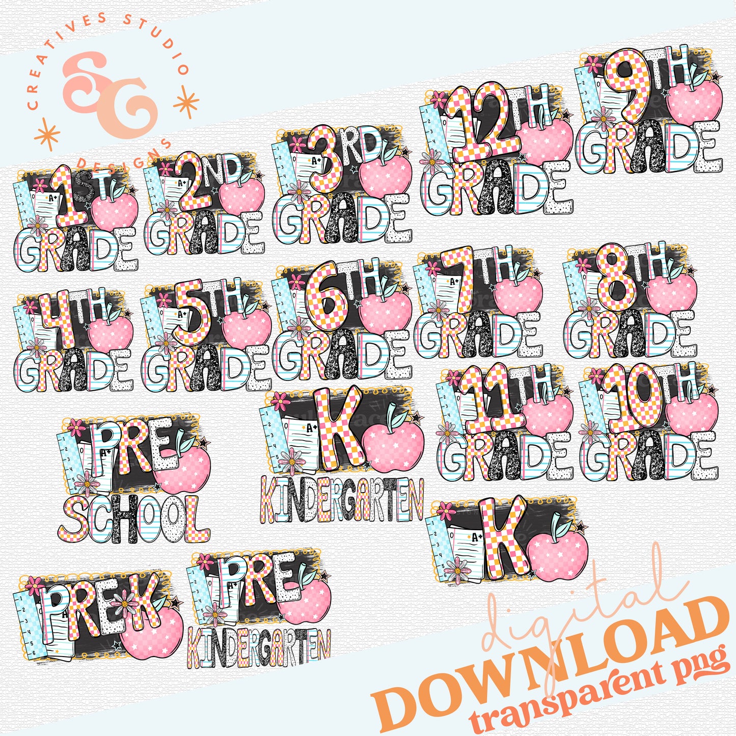 B2S GRADE LEVELS APPLE Bundle Set