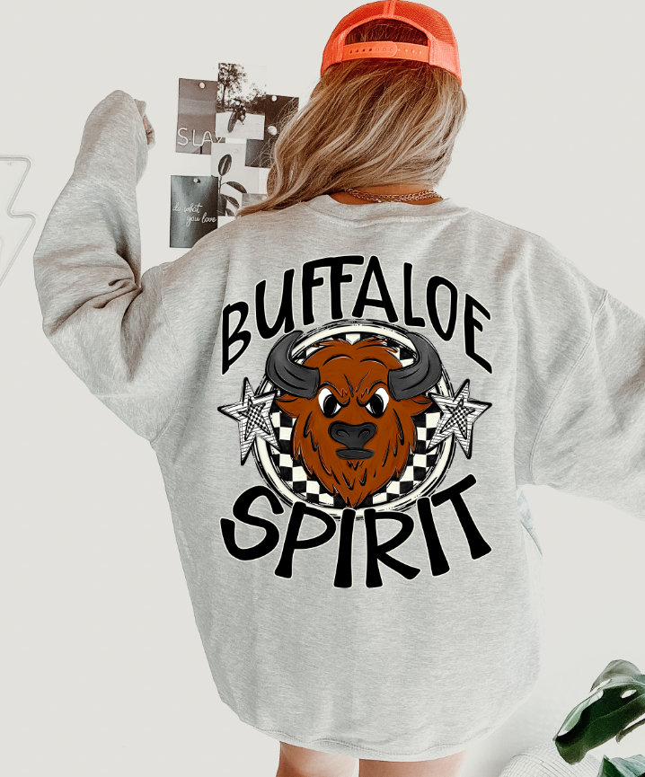 BUFFALOE MASCOT SPIRIT