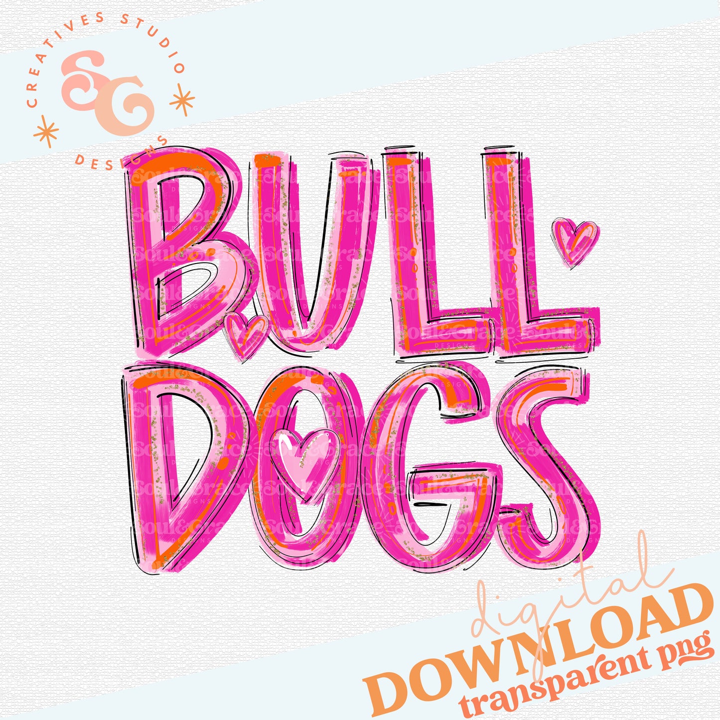 BULLDOGS Pretty in Pink