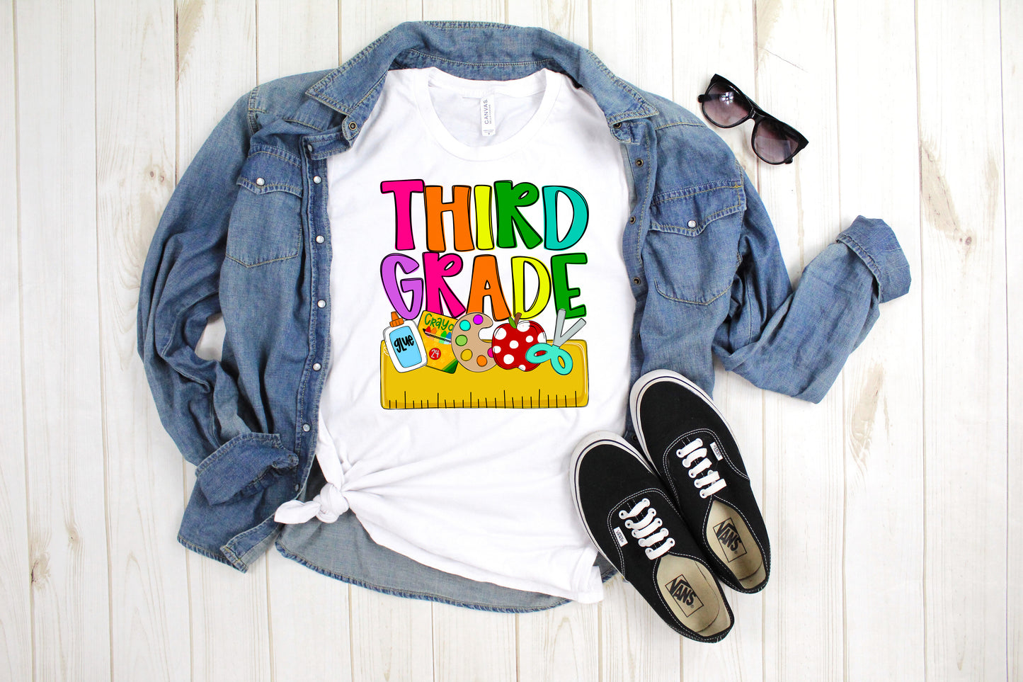 Back to School Name Plate THIRD GRADE