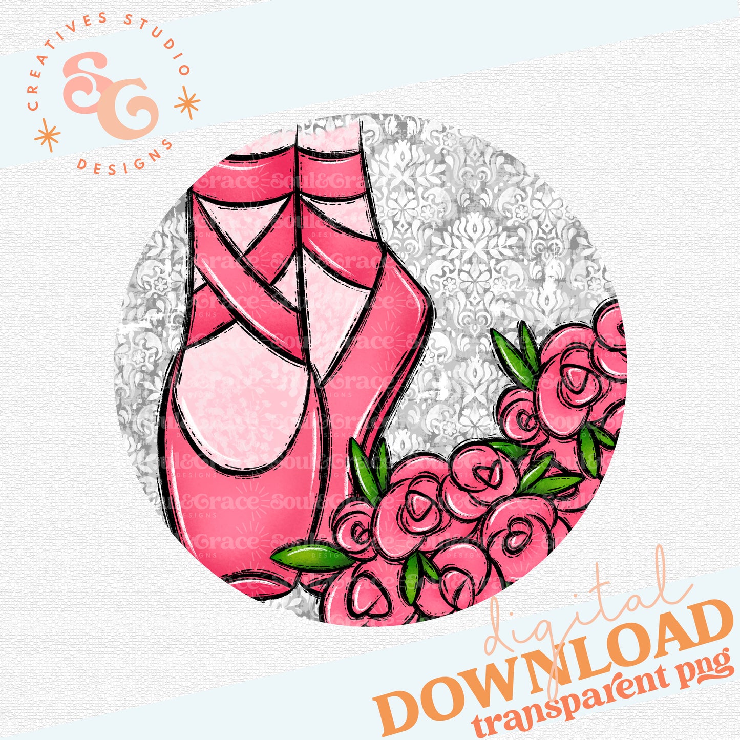 Ballet Dance - Bag Tag - Door Hanger - Ornament