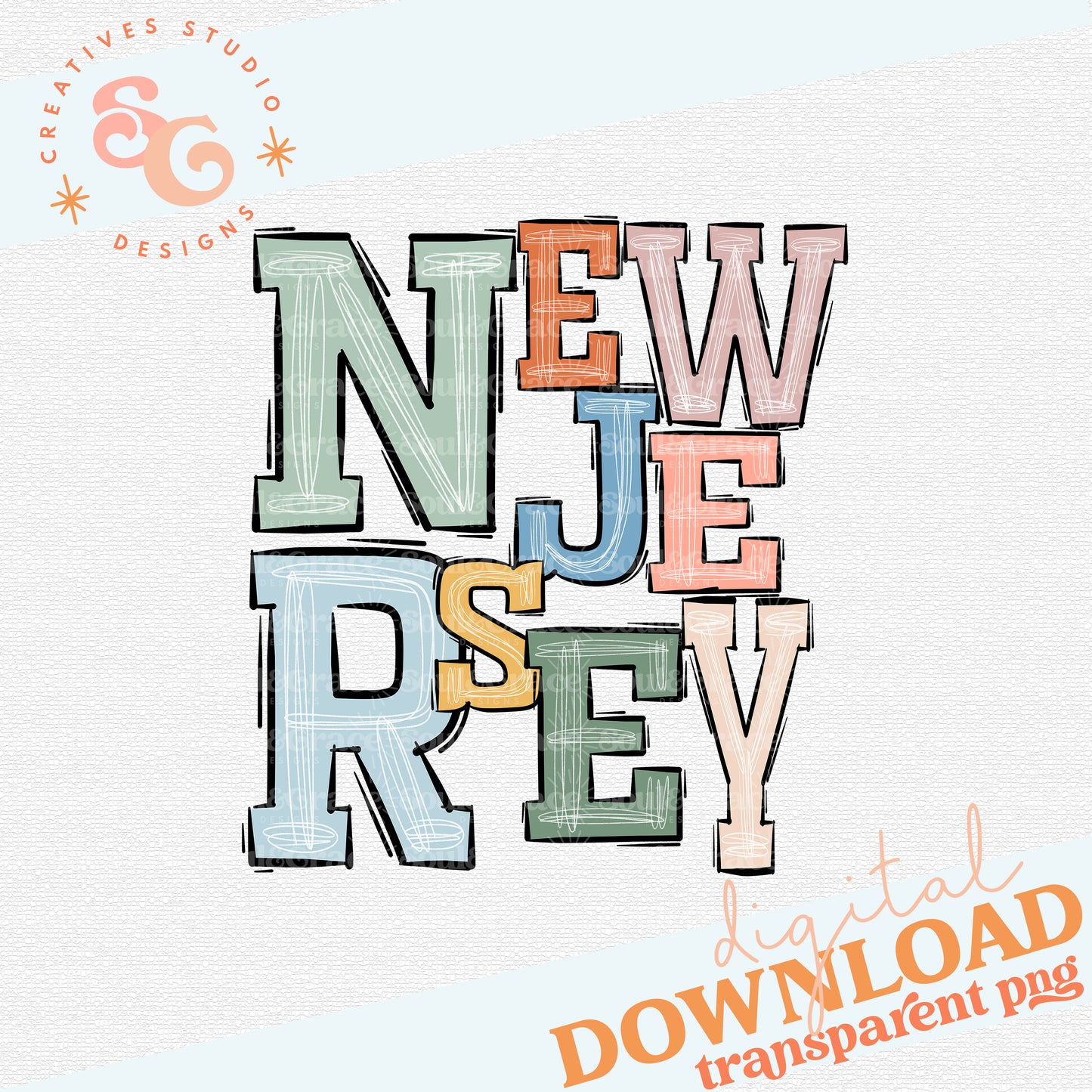Boho States New Jersey