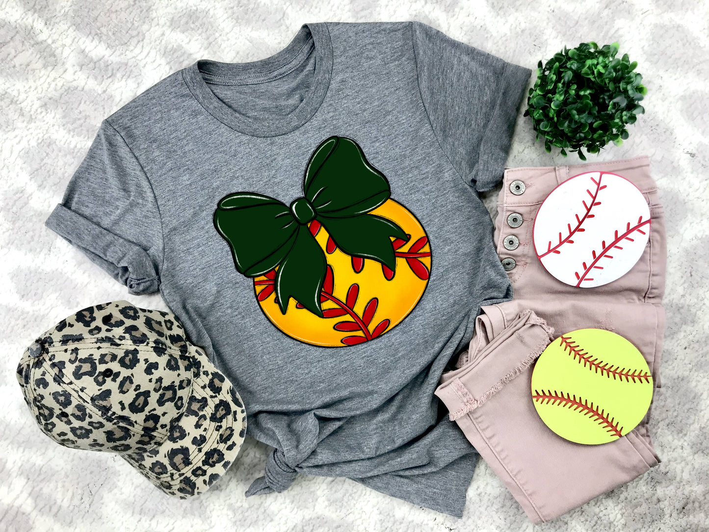 Bows and Balls - SOFTBALL