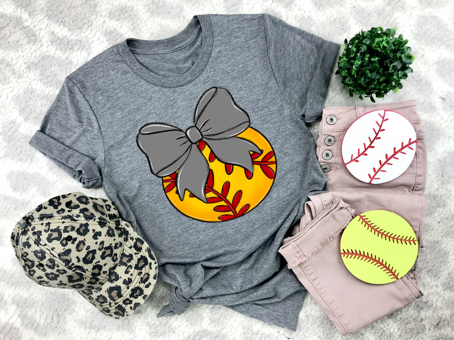 Bows and Balls - SOFTBALL