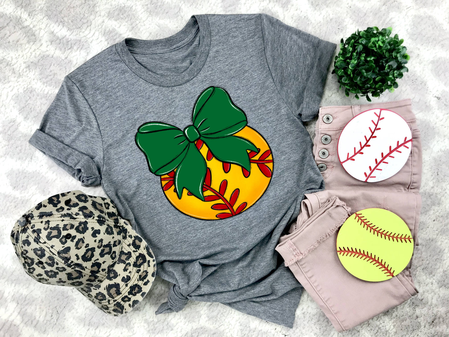 Bows and Balls - SOFTBALL