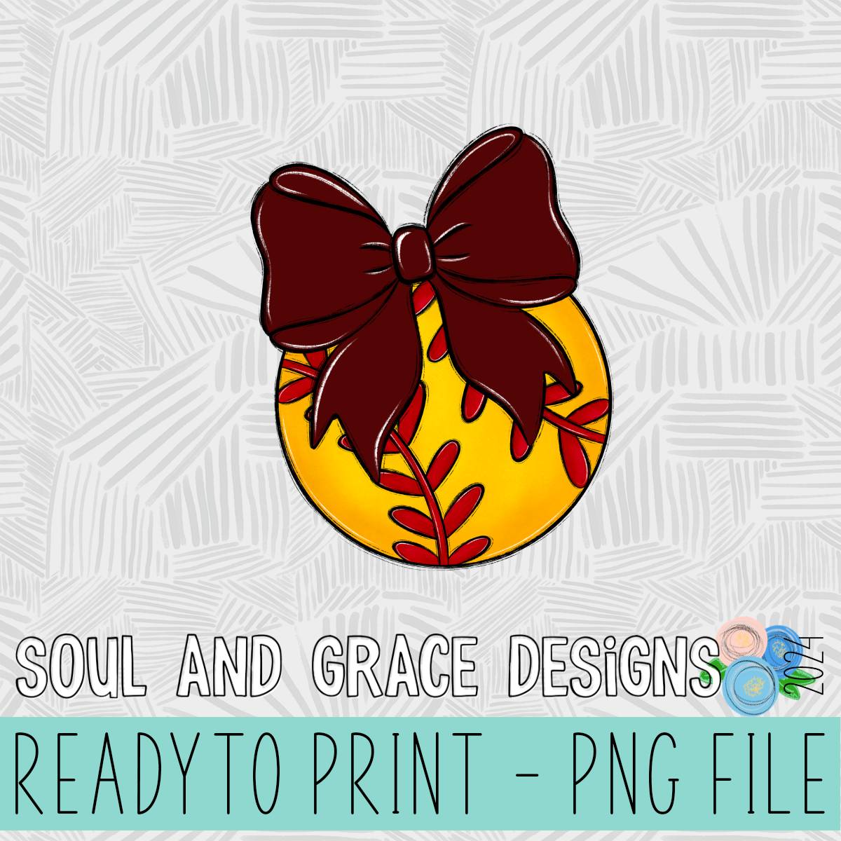 Bows and Balls - SOFTBALL