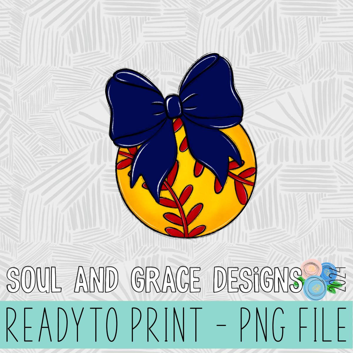 Bows and Balls - SOFTBALL