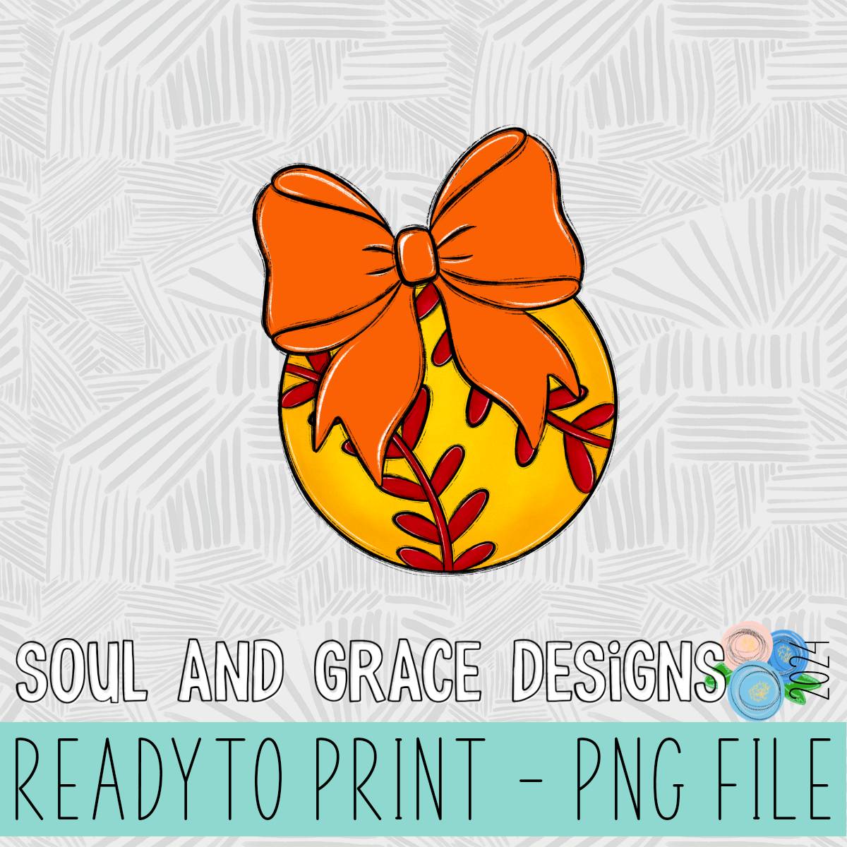 Bows and Balls - SOFTBALL