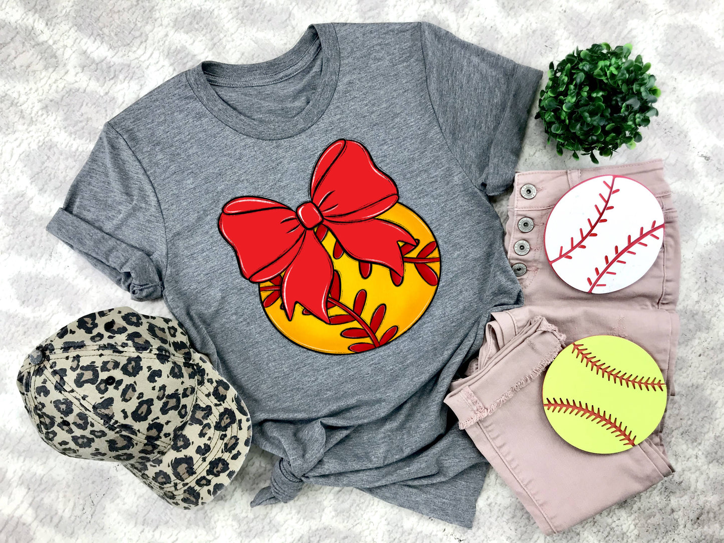Bows and Balls - SOFTBALL