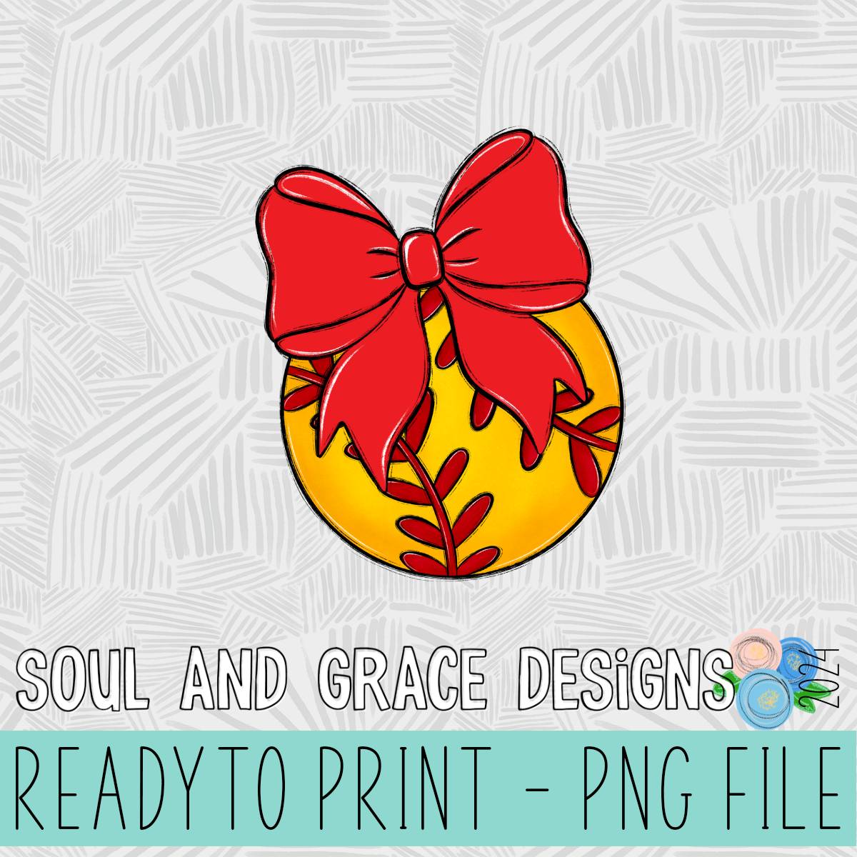 Bows and Balls - SOFTBALL