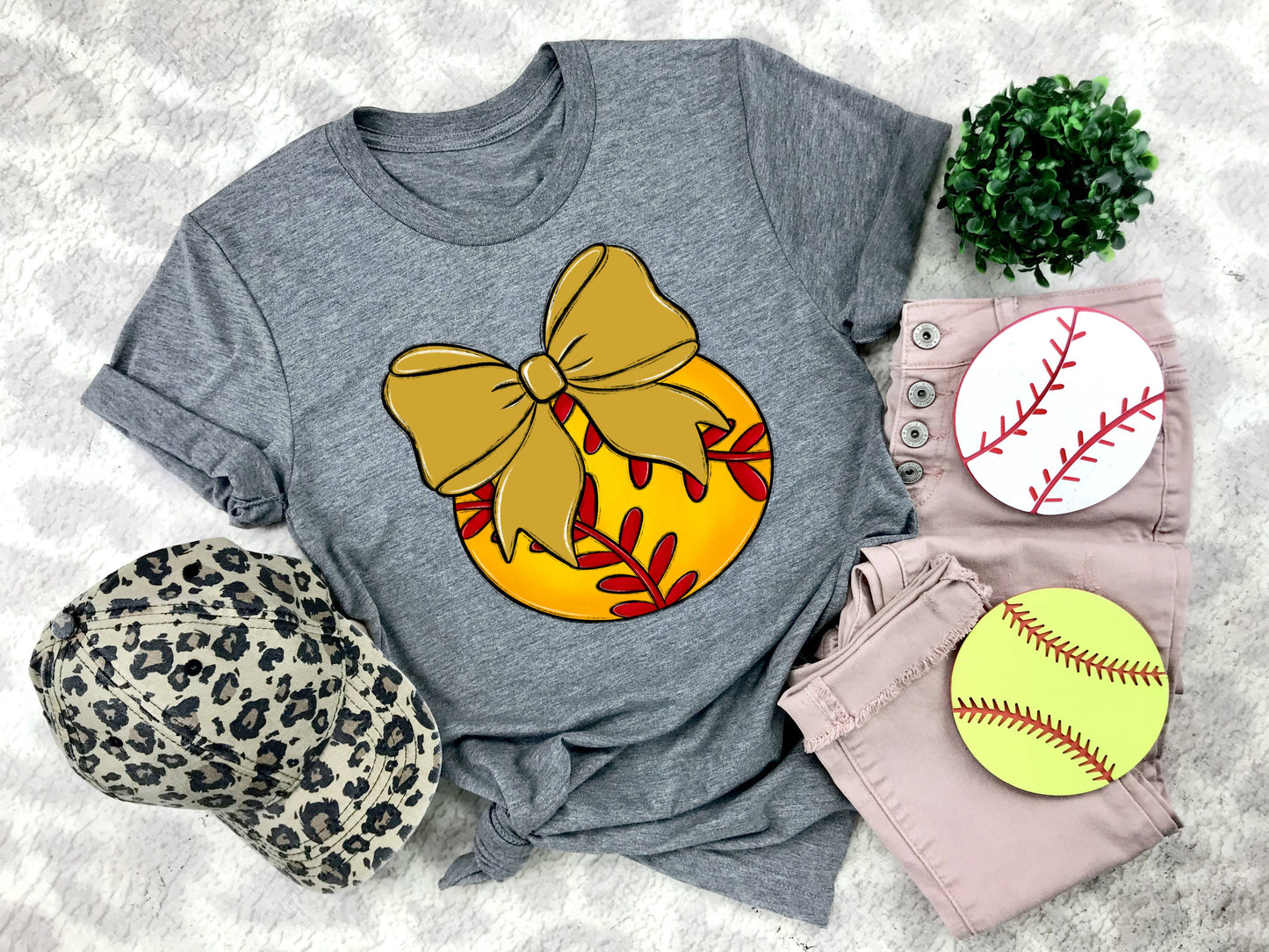 Bows and Balls - SOFTBALL