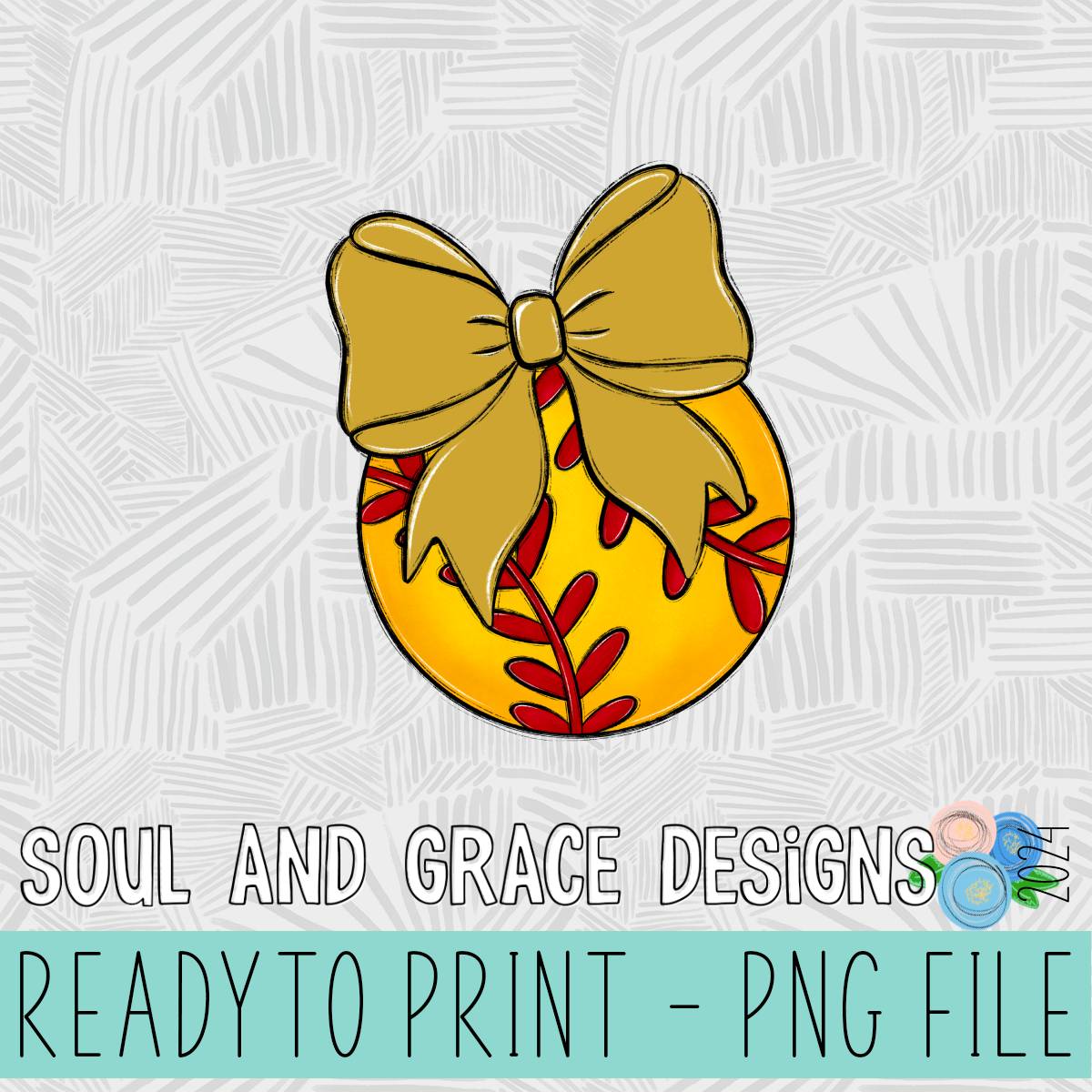 Bows and Balls - SOFTBALL