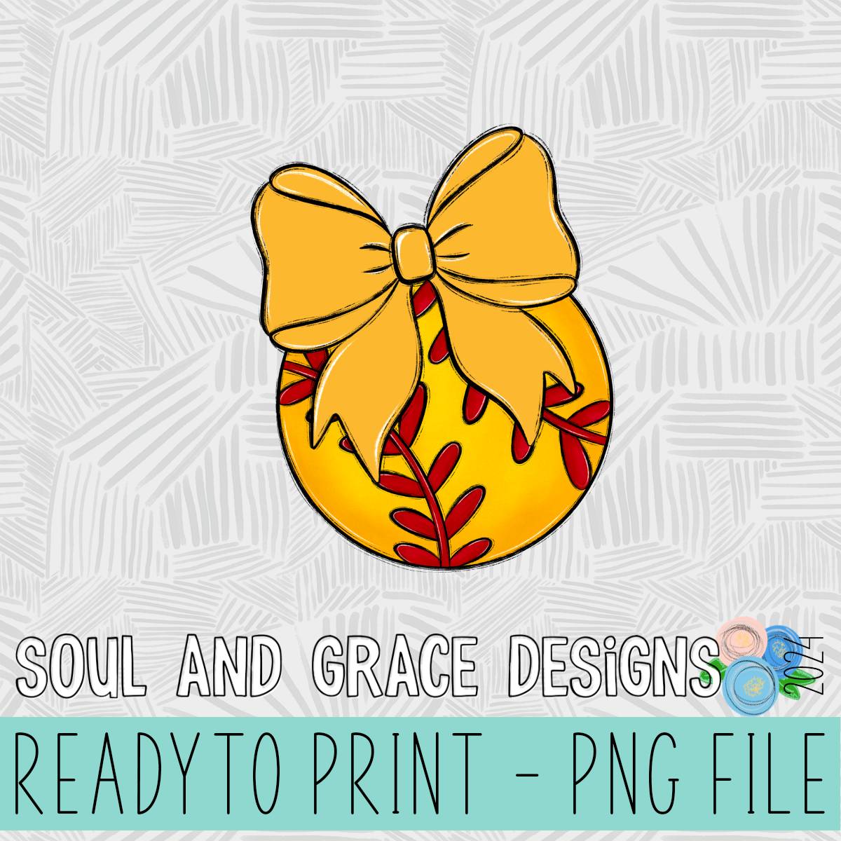 Bows and Balls - SOFTBALL