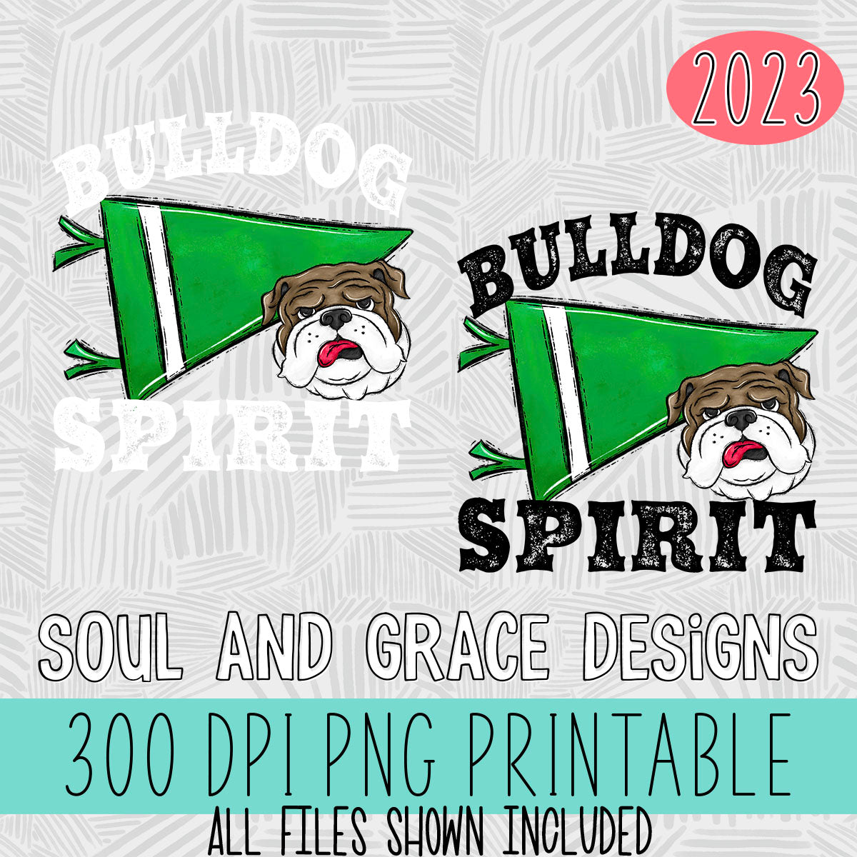 Bulldogs Pennant Mascots