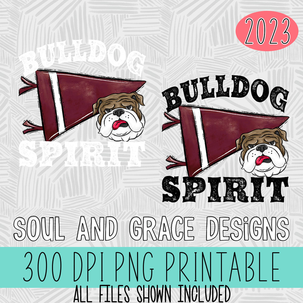 Bulldogs Pennant Mascots