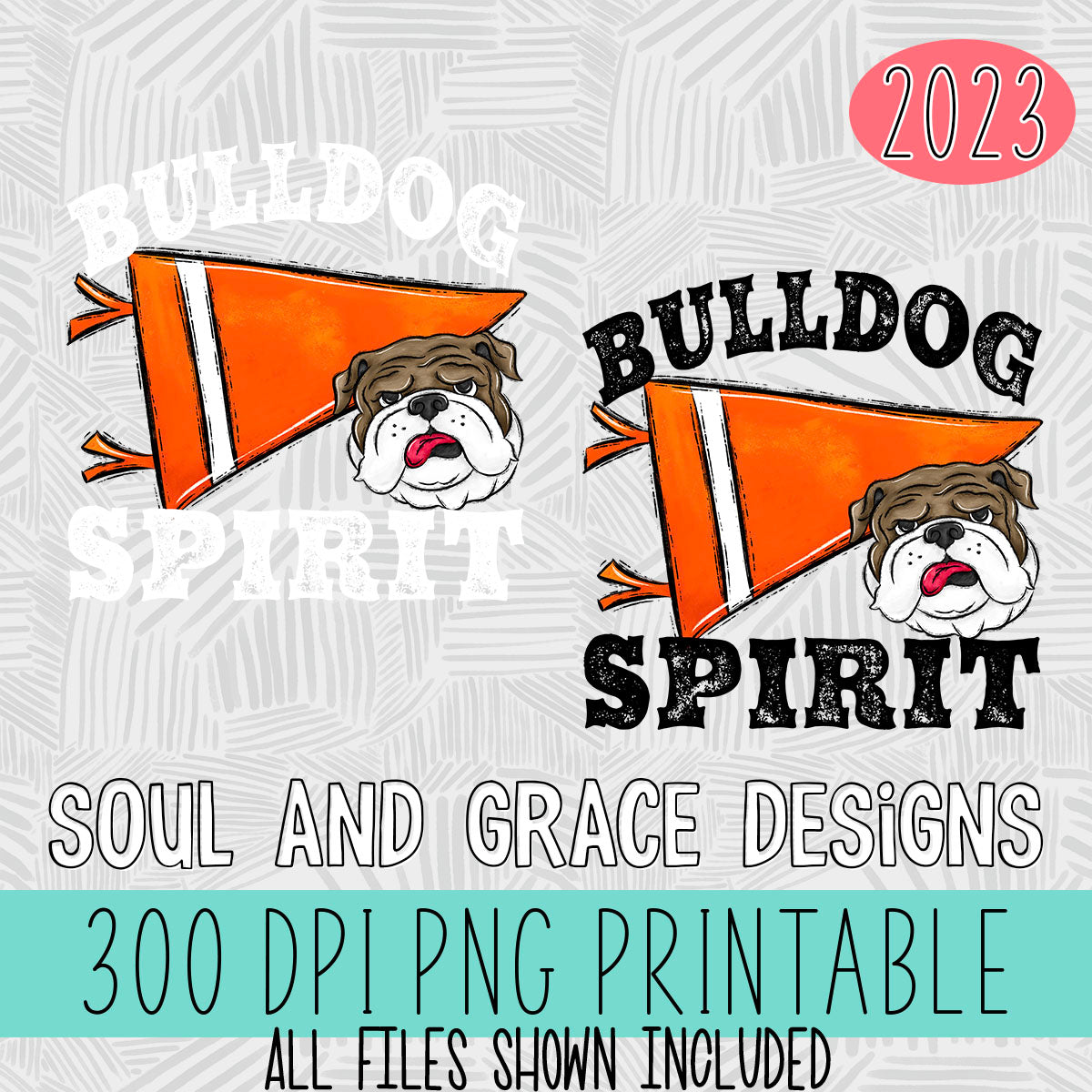 Bulldogs Pennant Mascots