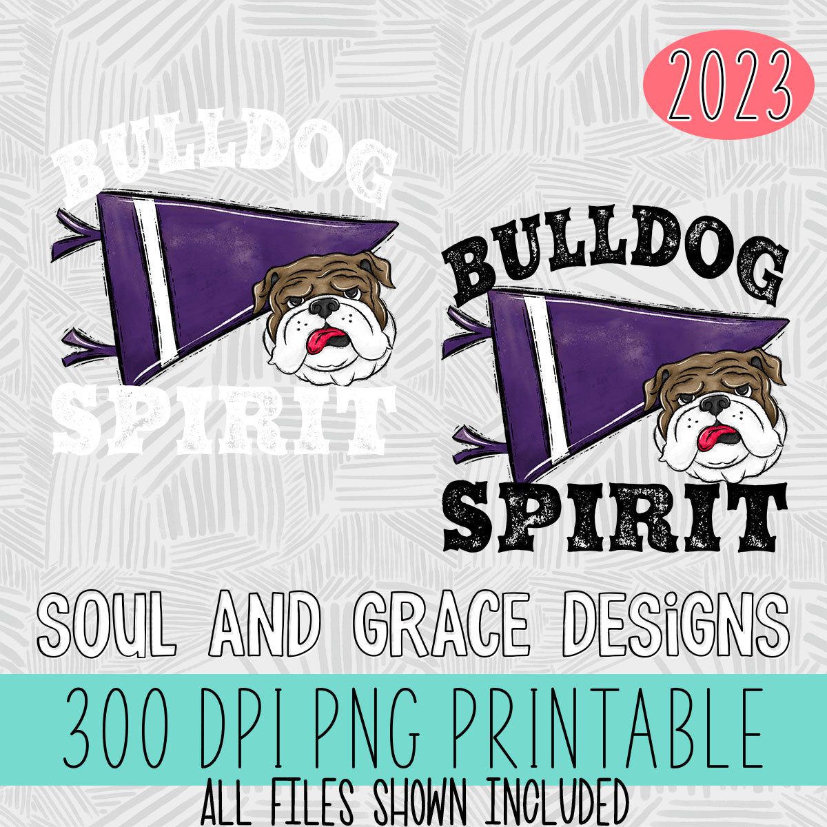 Bulldogs Pennant Mascots