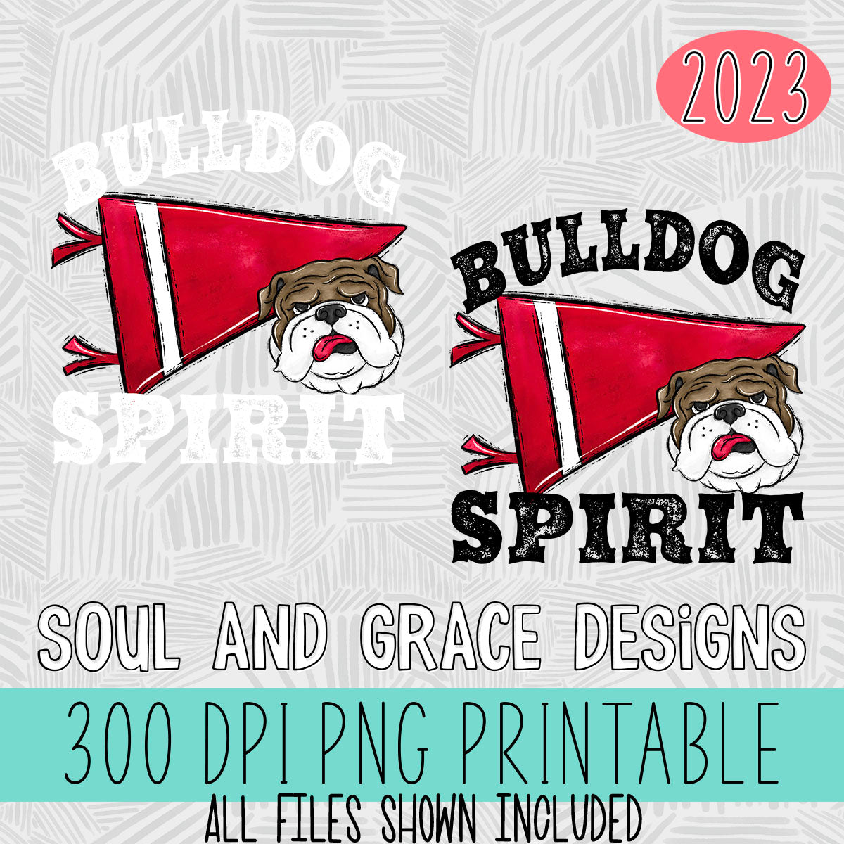 Bulldogs Pennant Mascots