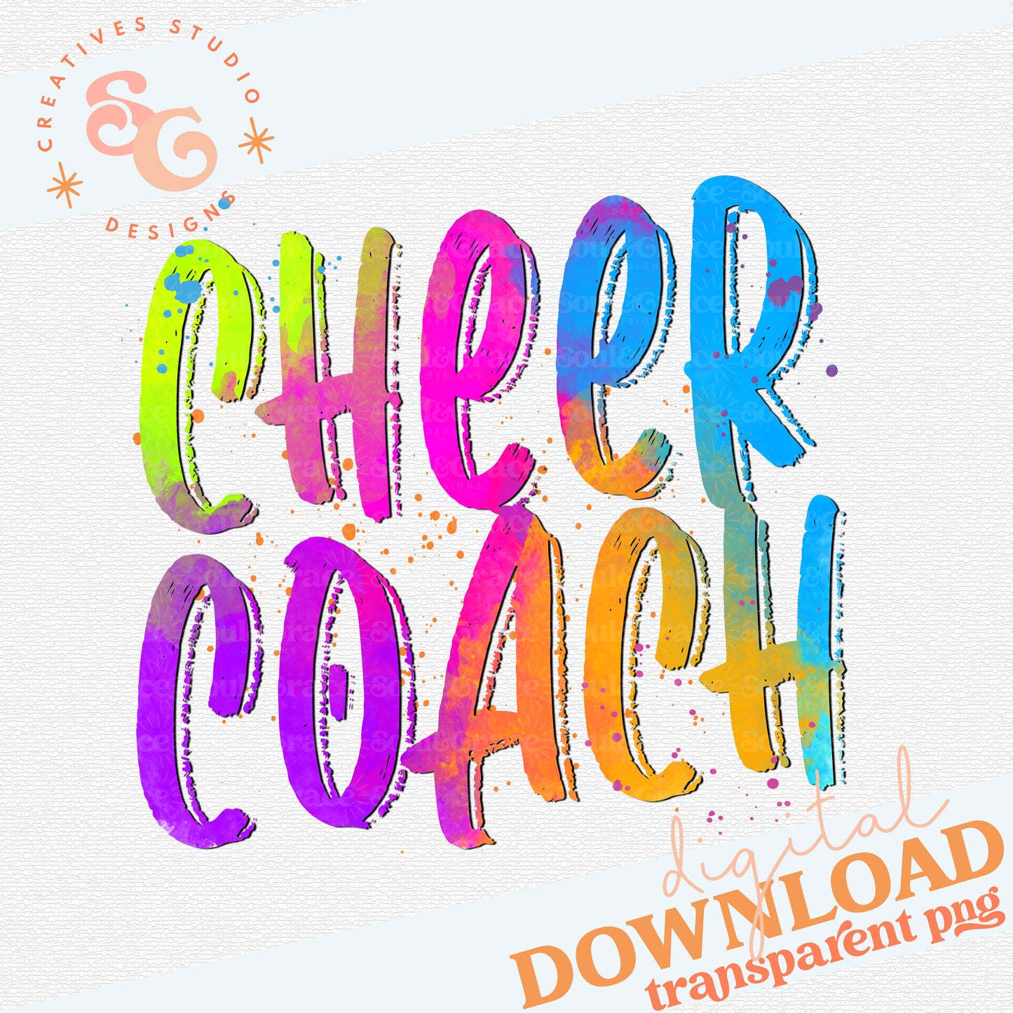 NEON MASCOTS CHEER COACH