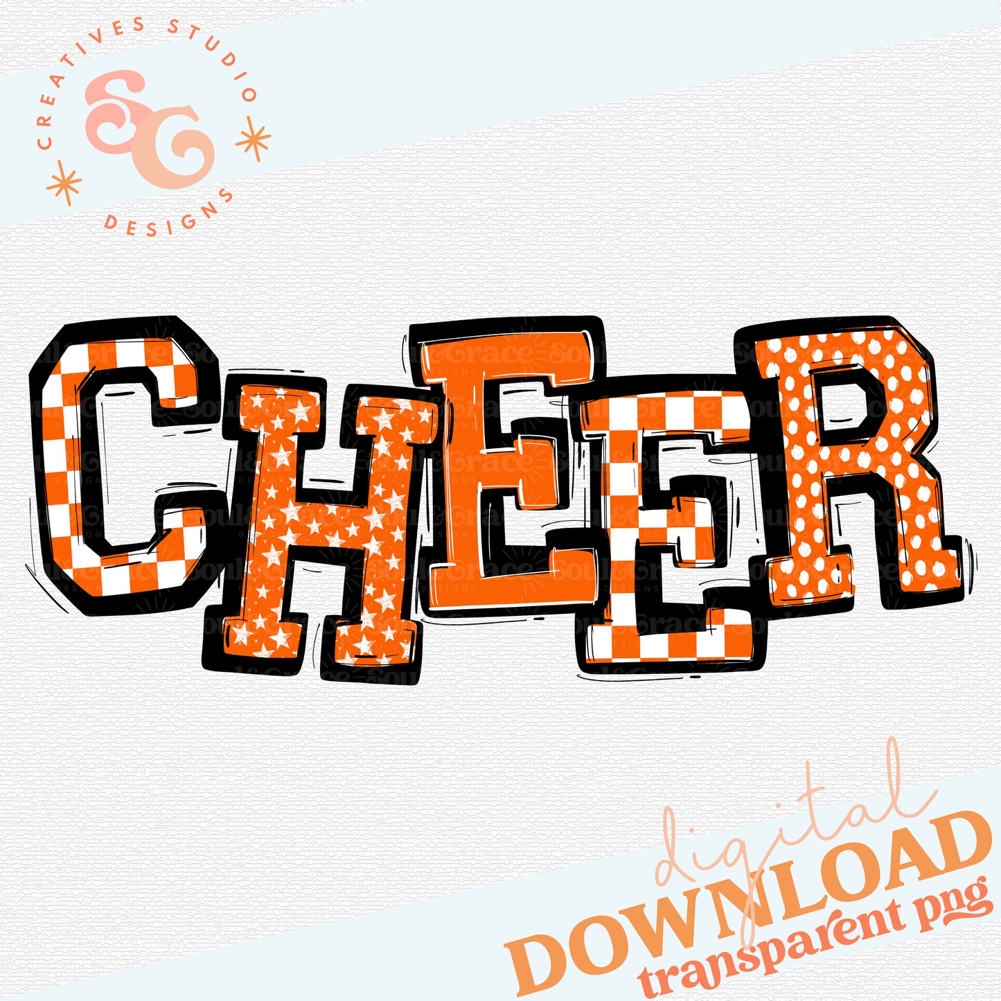 CHEER SO SPORTY ORANGE