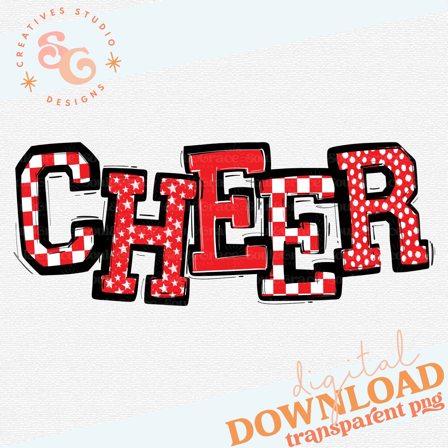 CHEER SO SPORTY RED
