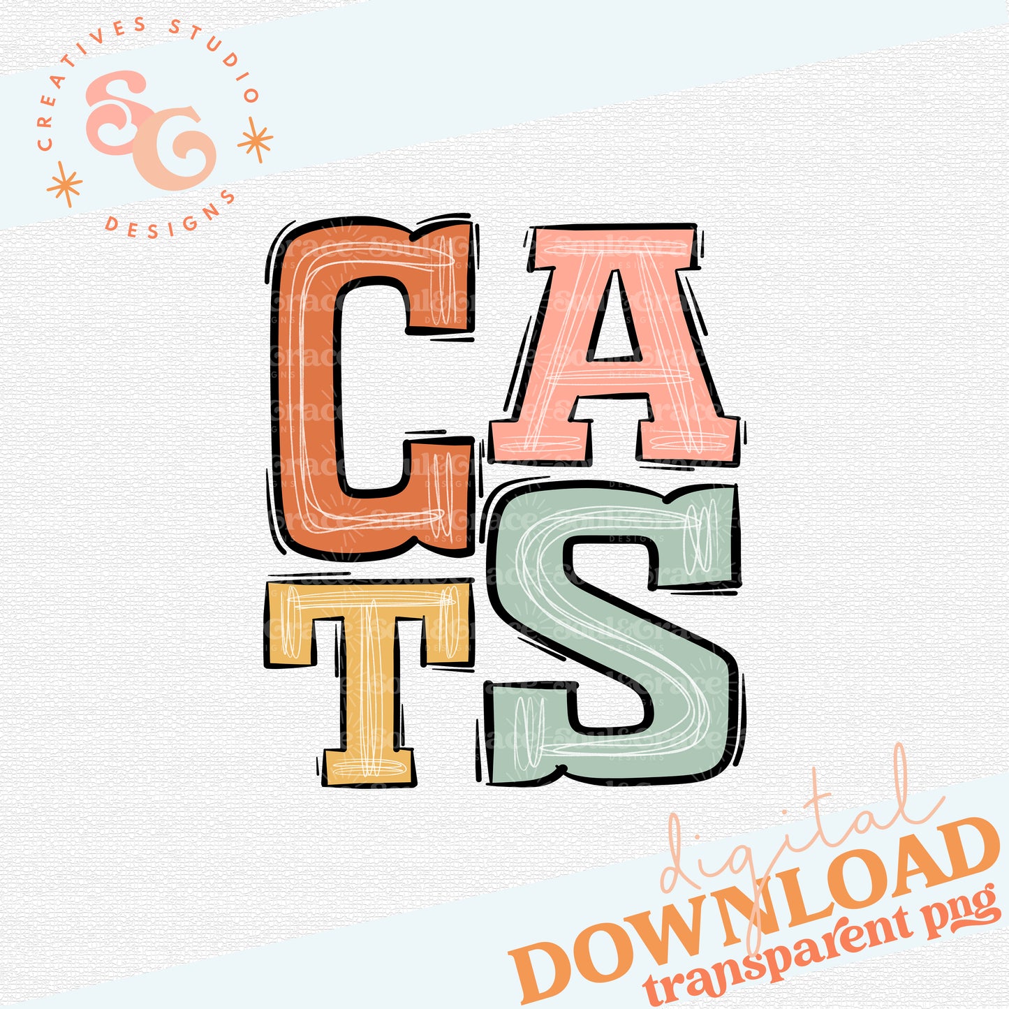 Boho Sports Cats