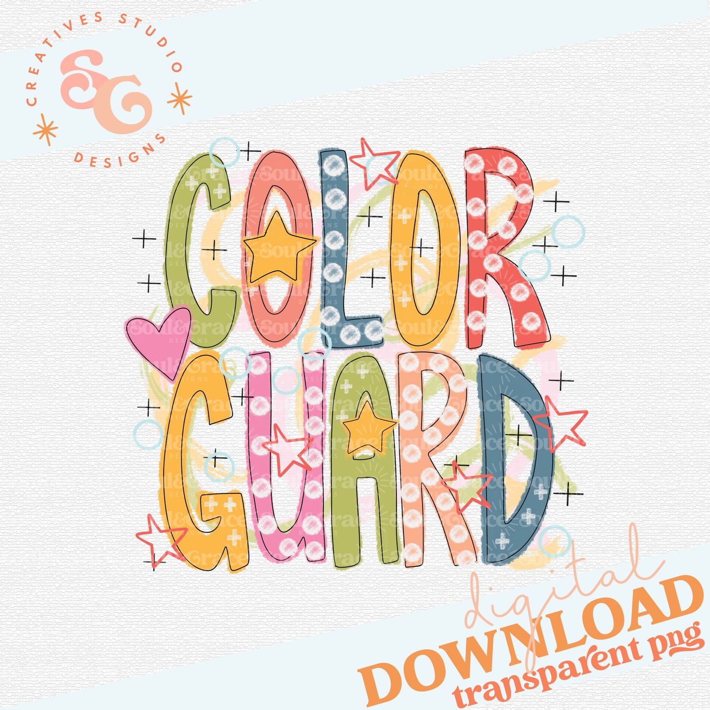 Color Guard Colorful