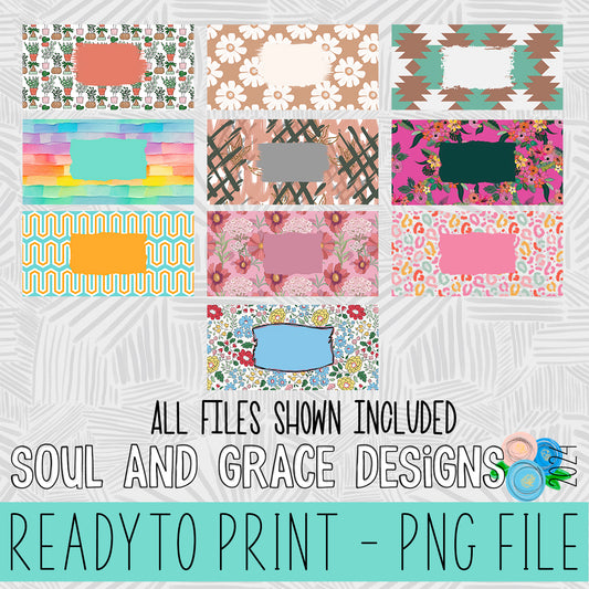 Cup Wrap Bundle - Set of 10