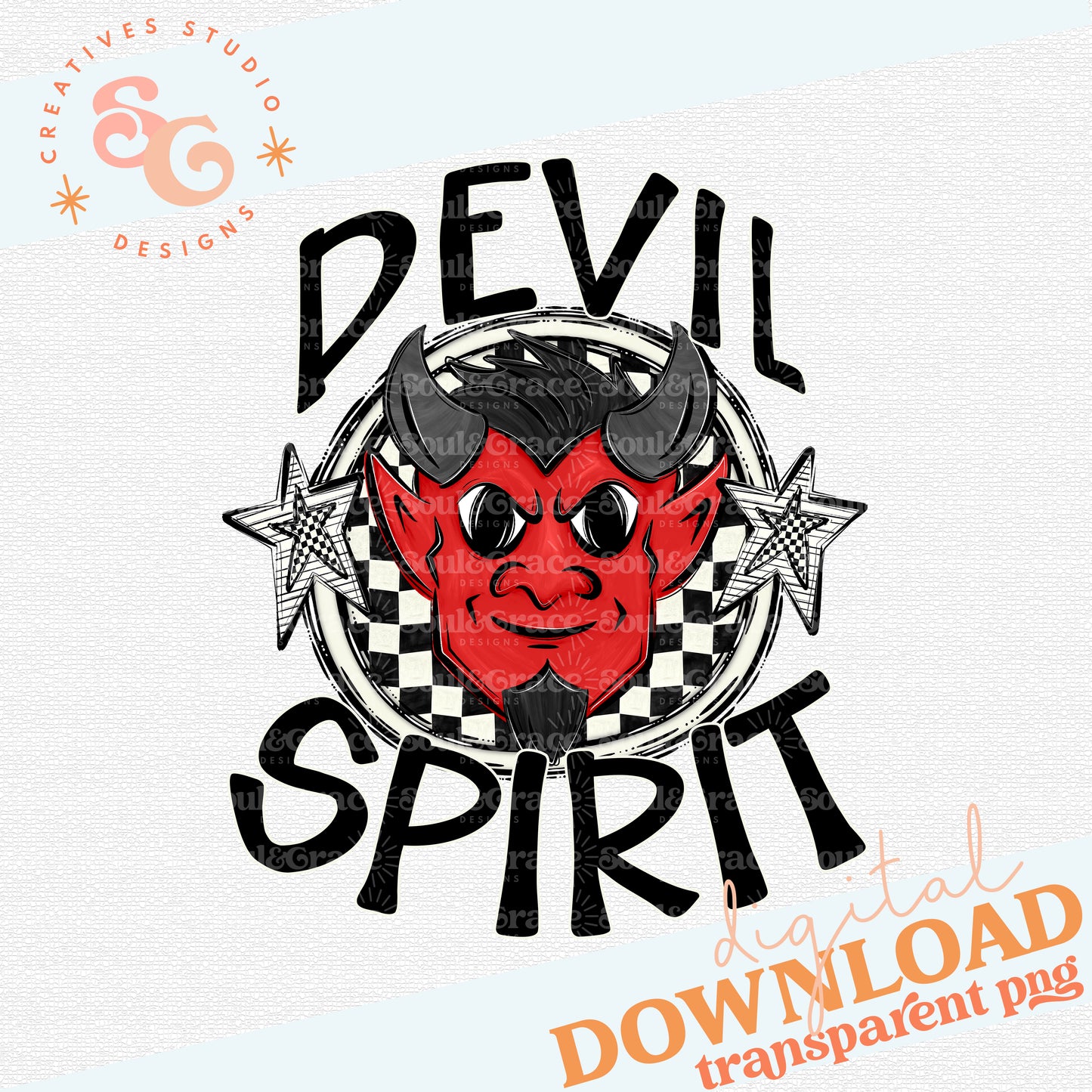 DEVIL MASCOT SPIRIT