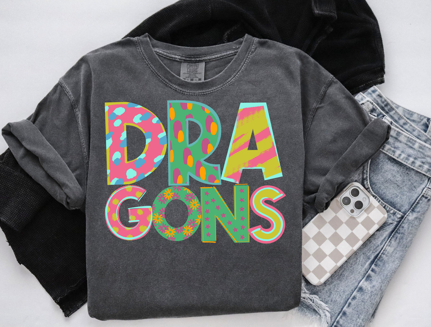 DRAGONS COLORFUL
