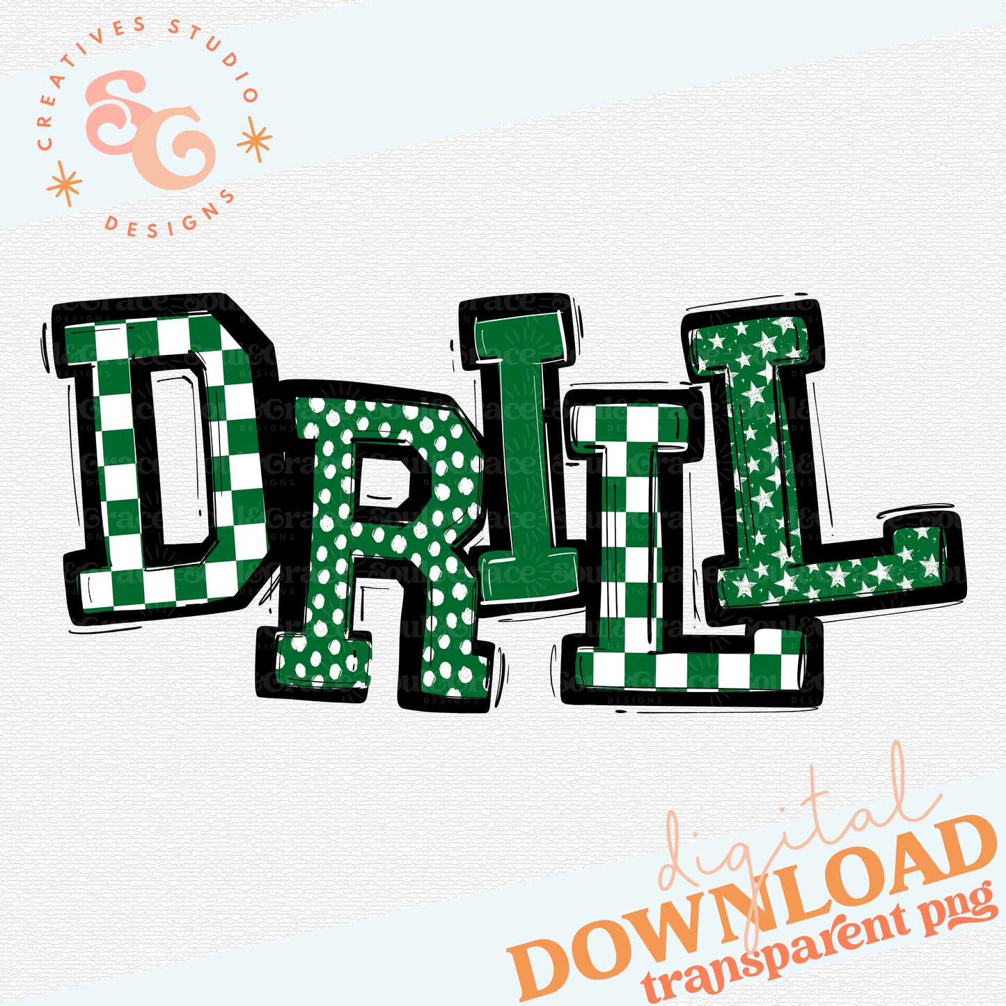 DRILL SO SPORTY KELLY GREEN