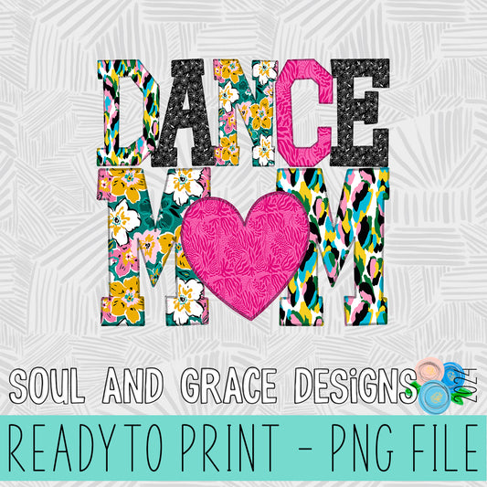 Overlock Brights Dance Mom