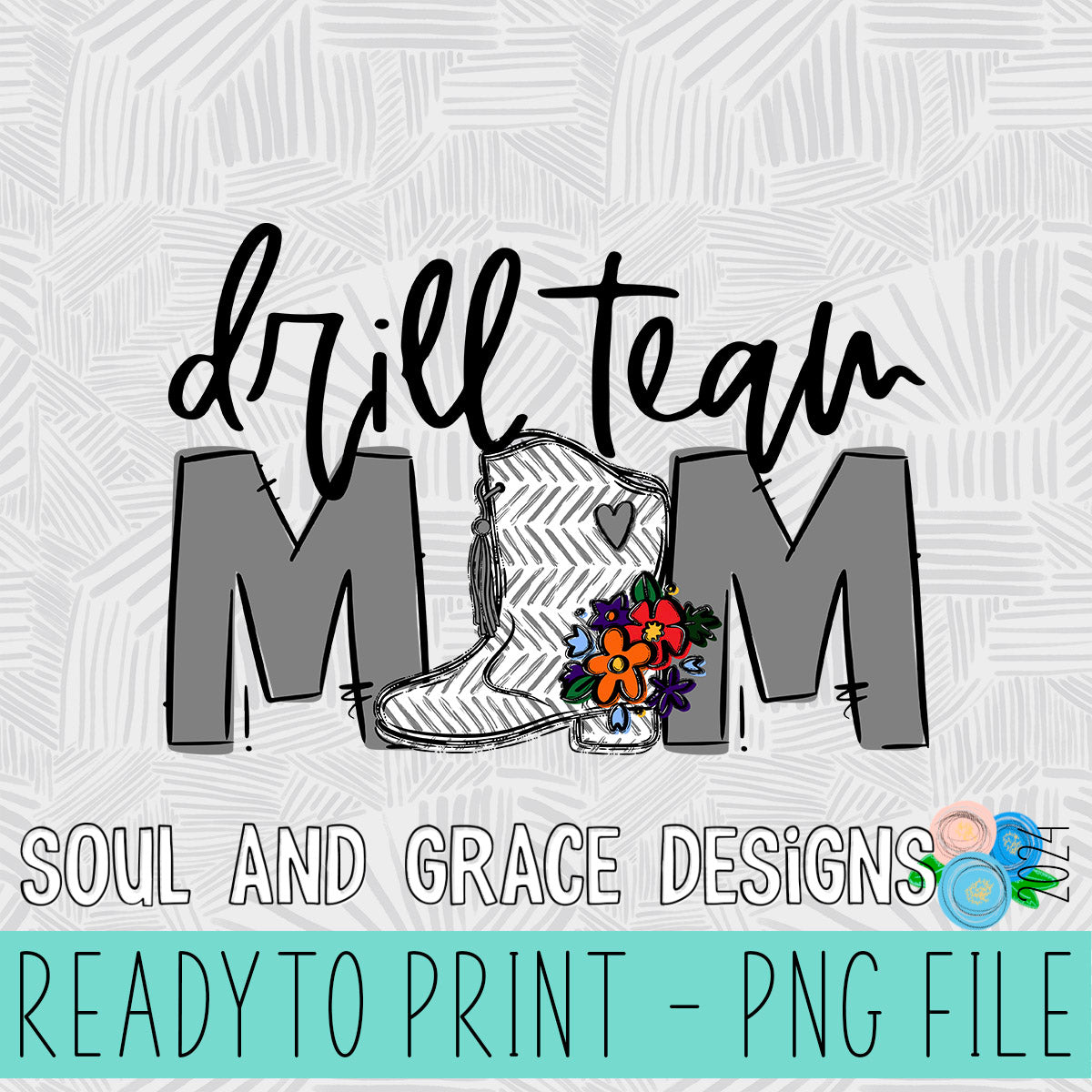 Drill Team Mom Team Go
