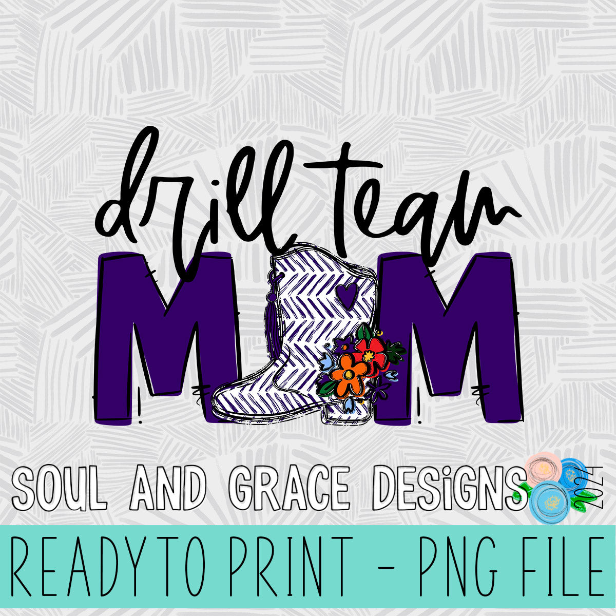 Drill Team Mom Team Go