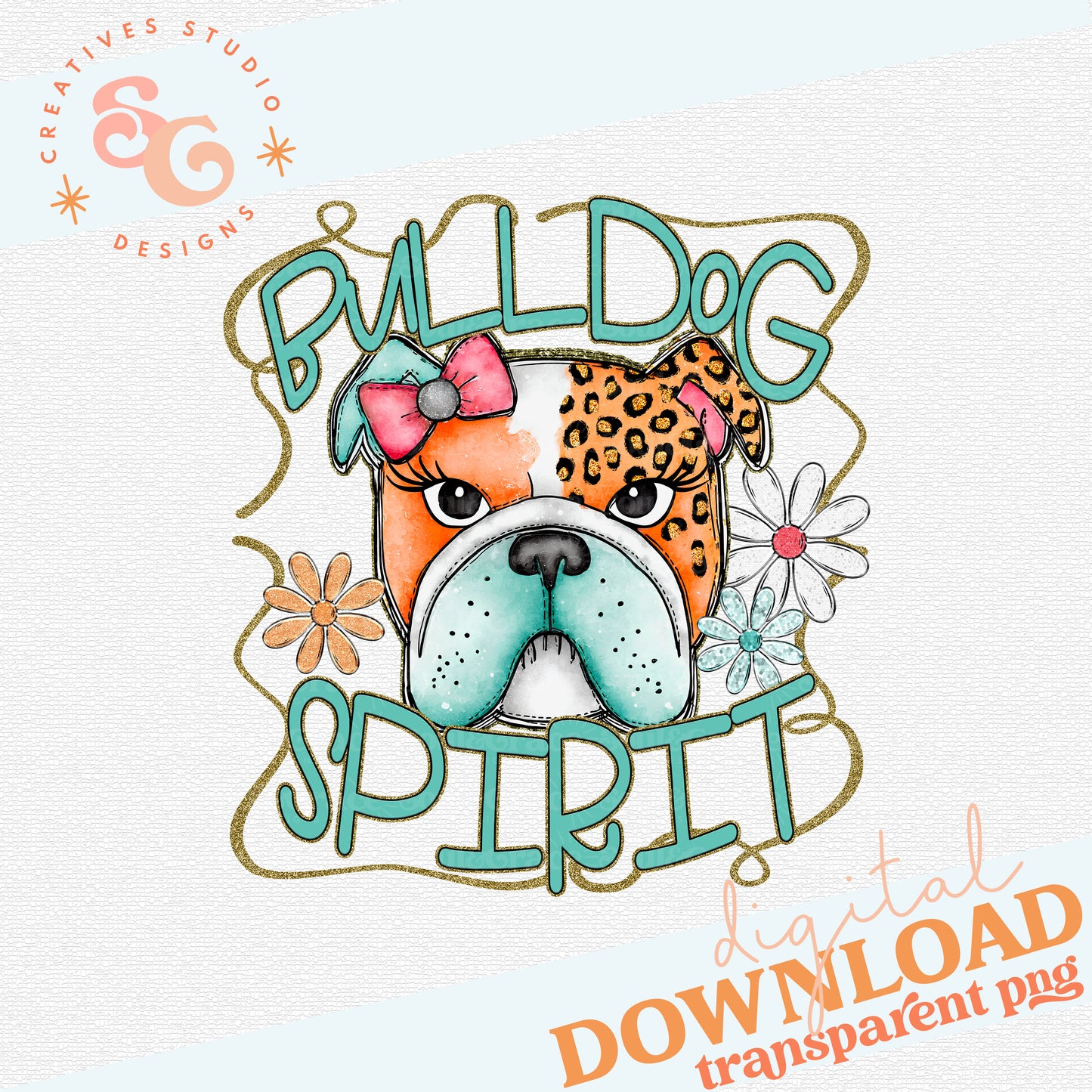 FUNKY RETRO SPIRIT BULLDOG