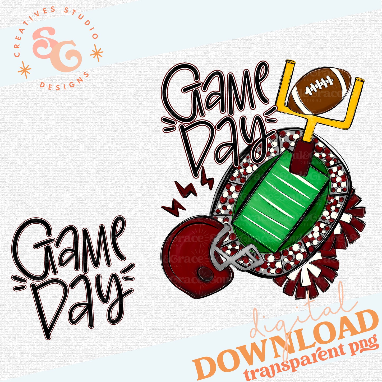 GAME DAY MAROON