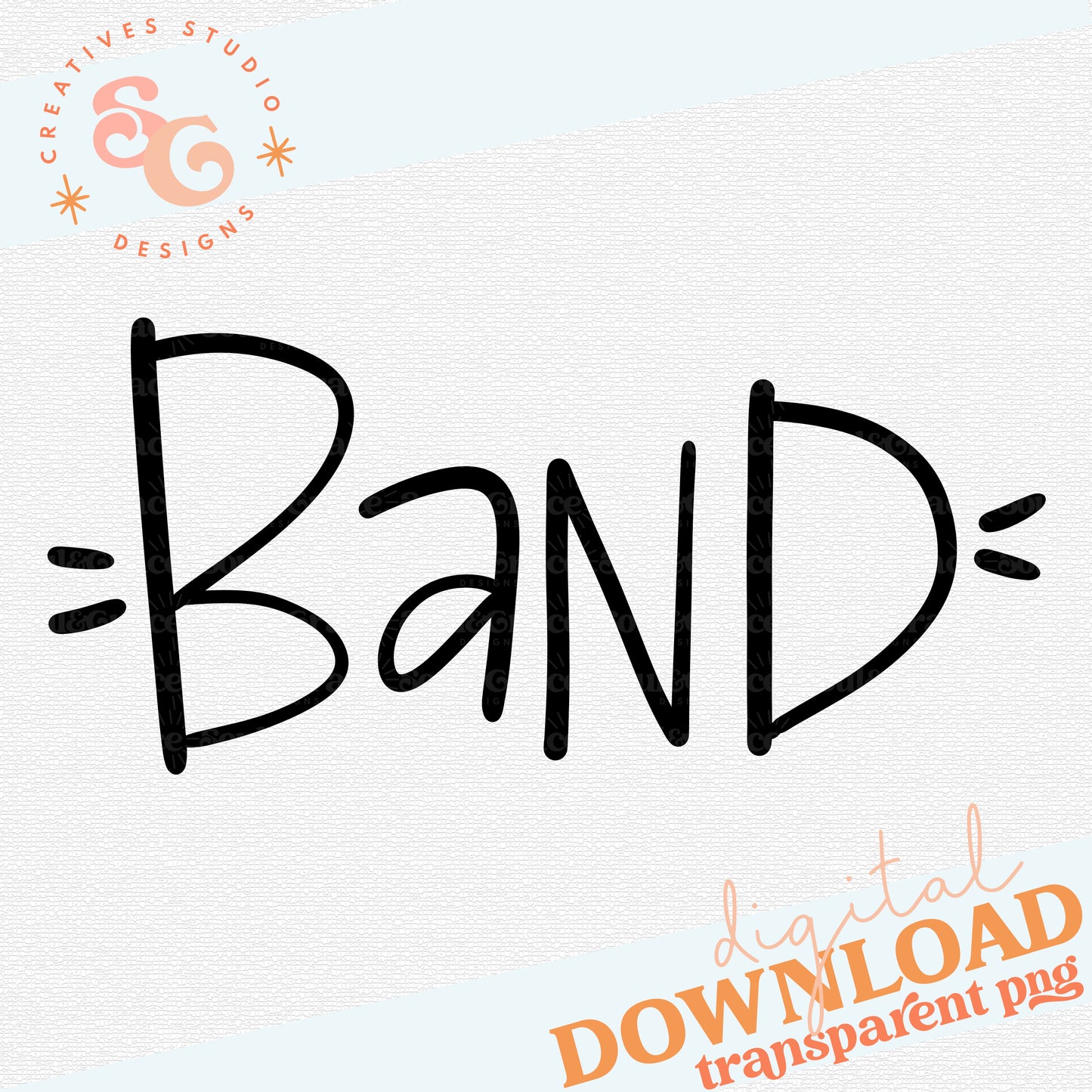 GAME DAY WORDING BAND