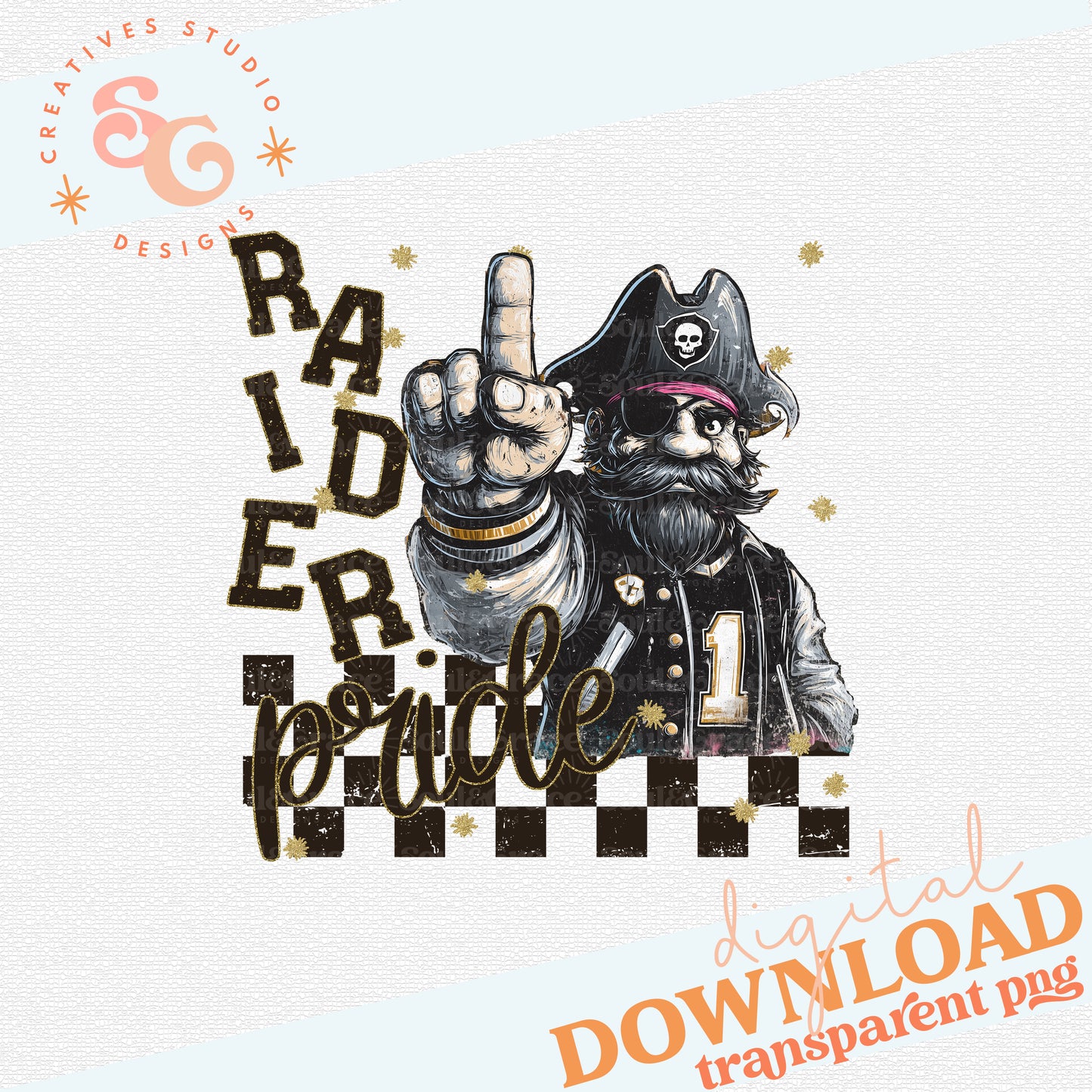 GRUNGE MASCOTS RAIDER