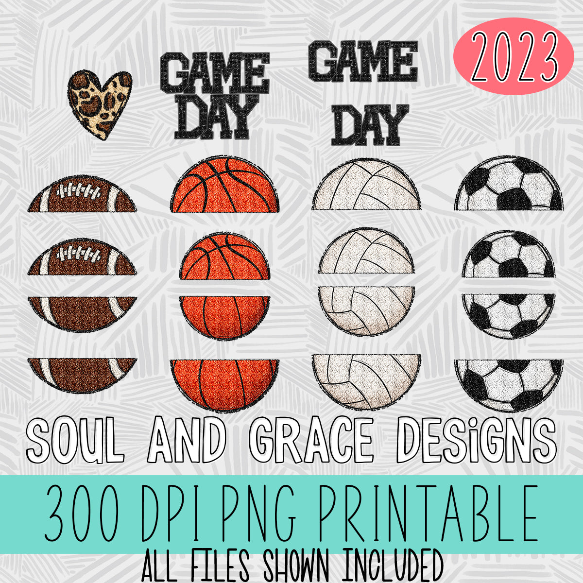 Game Day Mix and Match Sequin Set