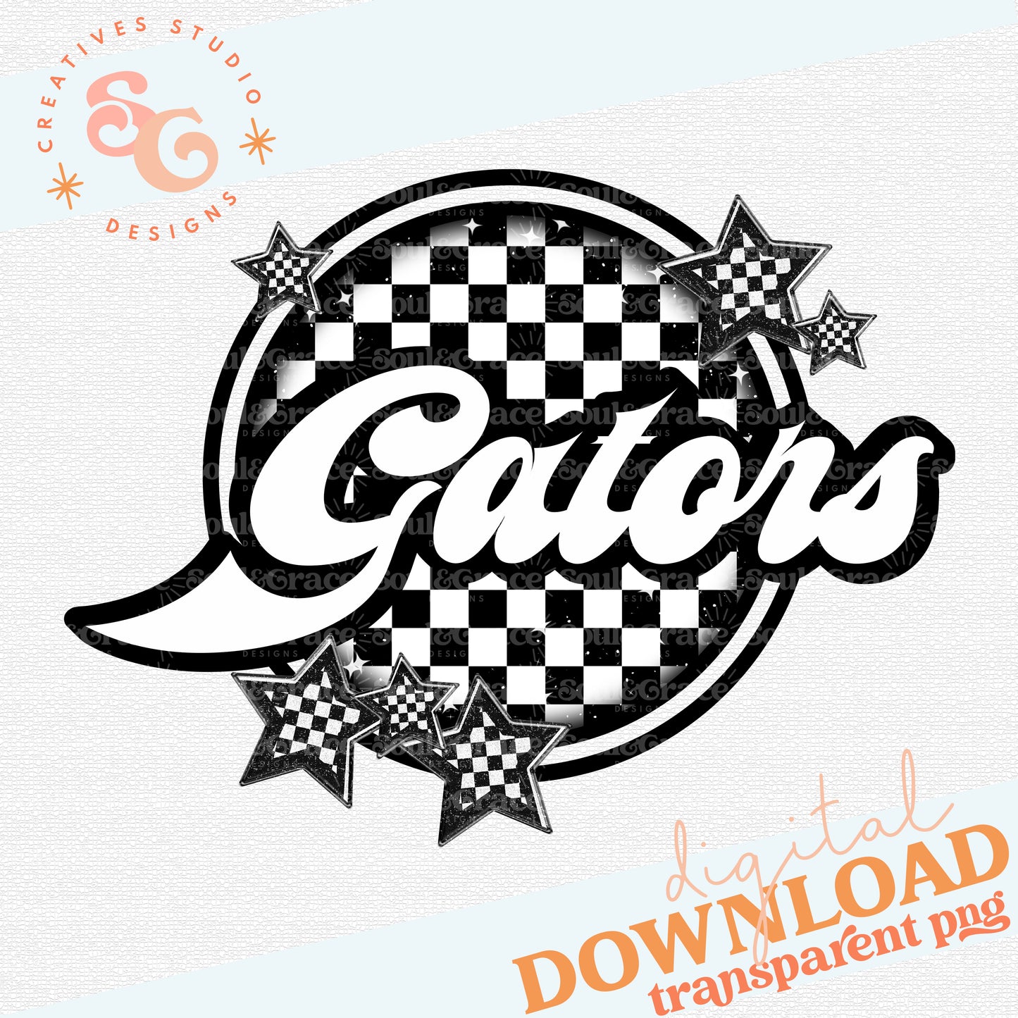 Gators Checker Mascots