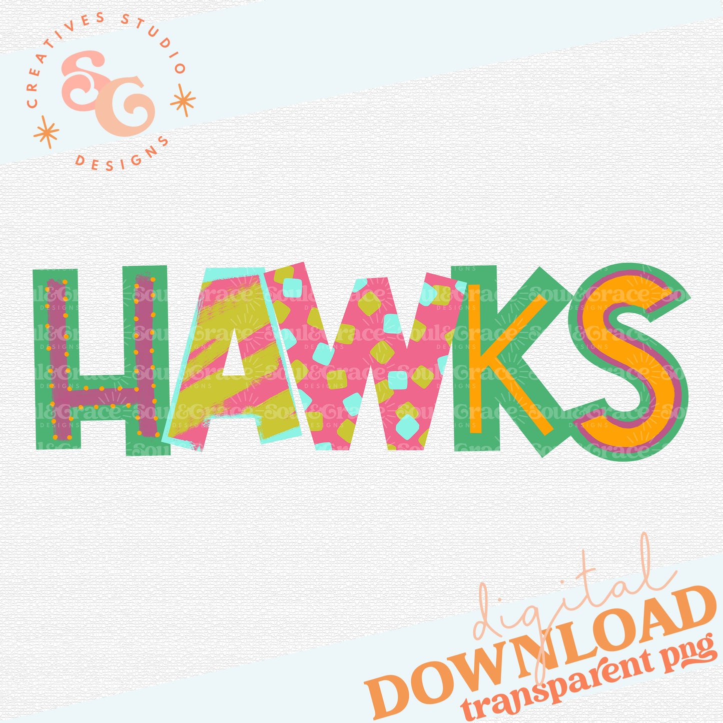 Hawks Colorful