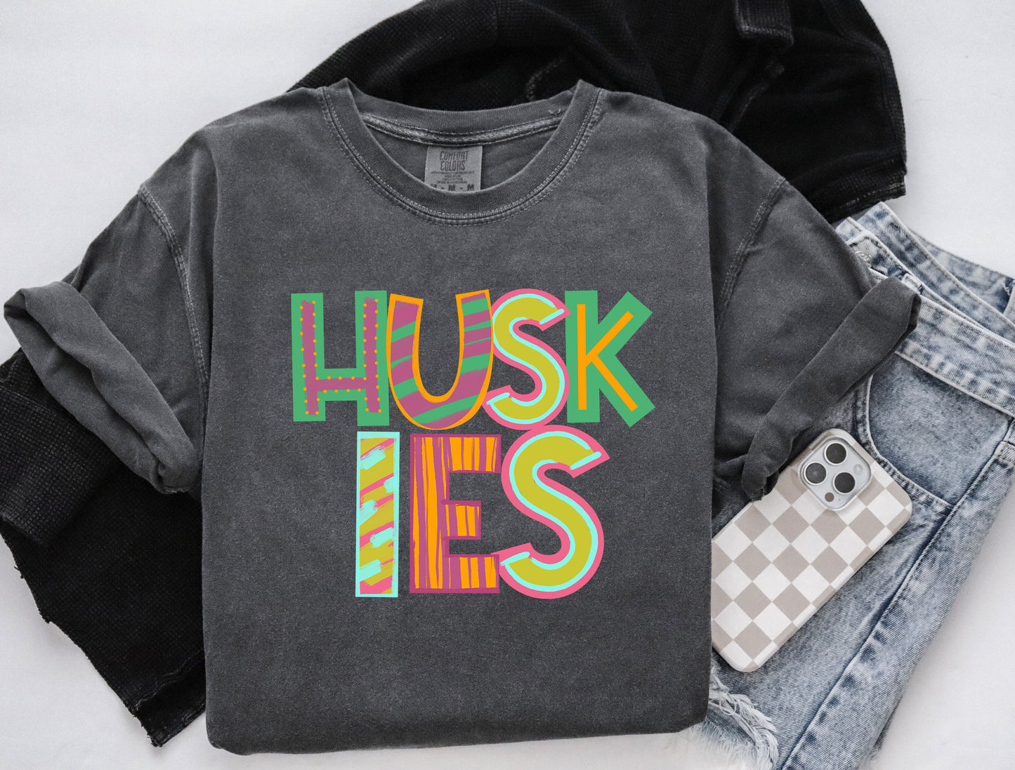 Huskies Colorful