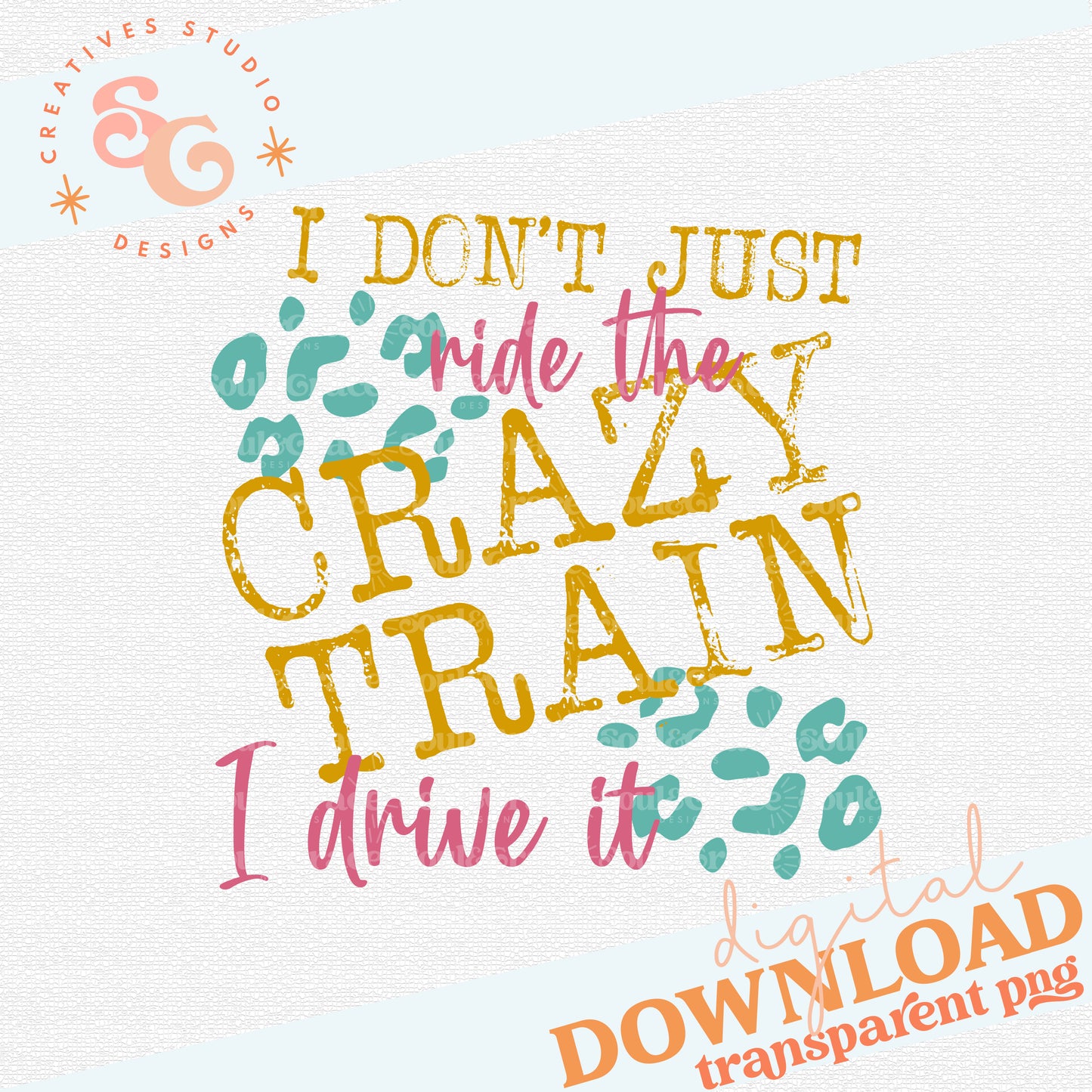 I Don't Just Ride the Crazy Train, I Drive It