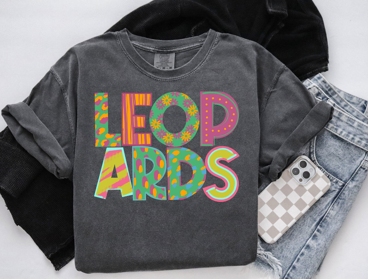 LEOPARDS COLORFUL