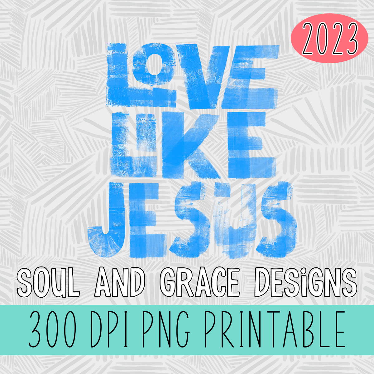 Neon Love Like Jesus