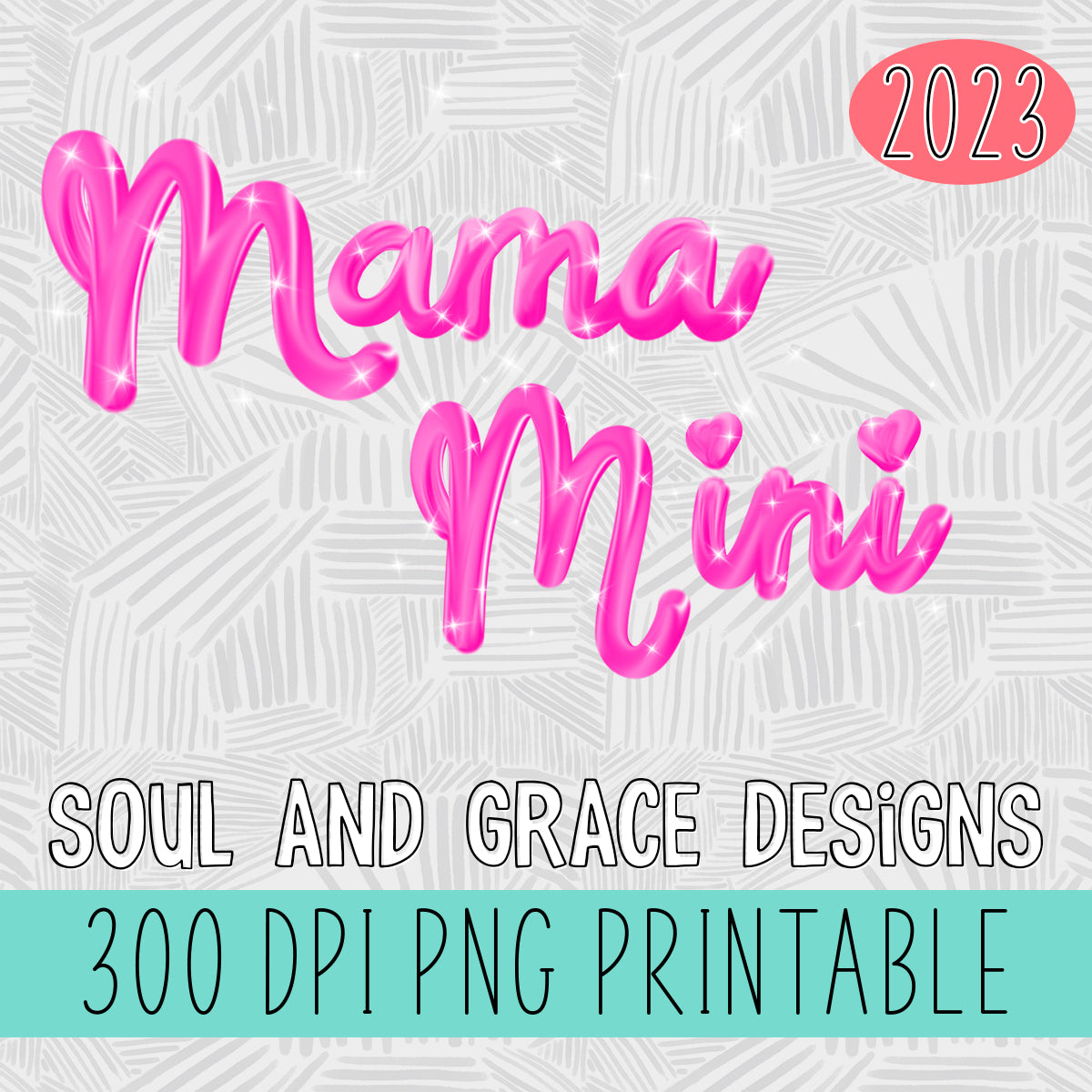 Mama and Mini Hot Pink
