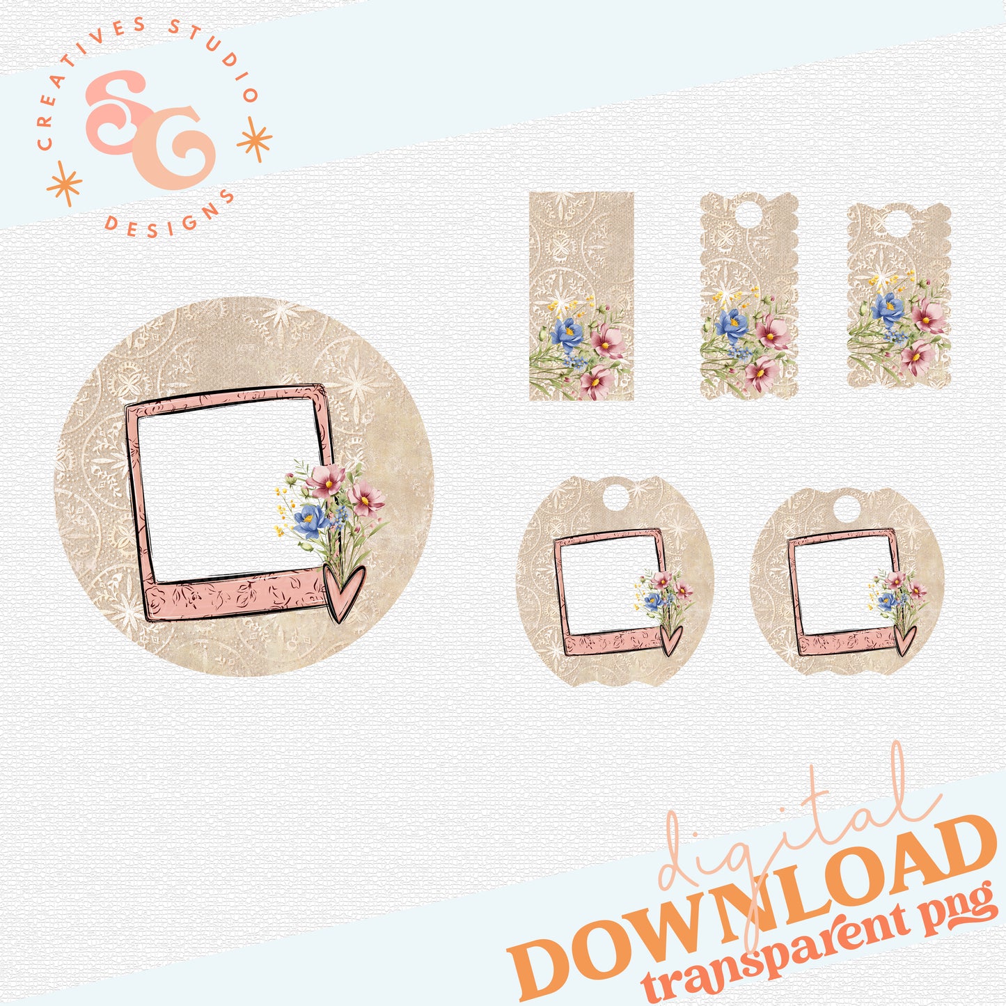Mom Photo Frame Tumbler Toppers, Name Plates and Coaster
