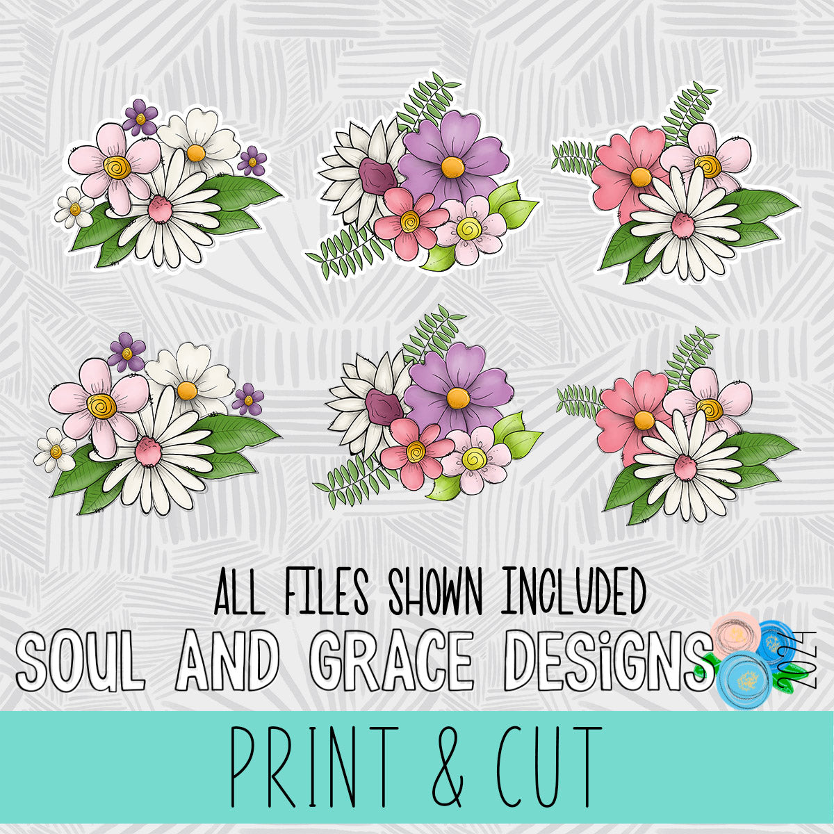 Mother's Day Floral Clusters