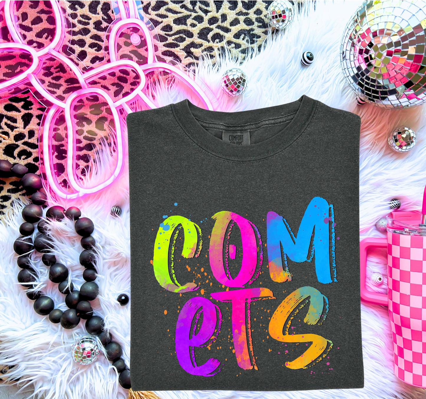 NEON MASCOTS Comets